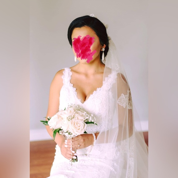 St Patrick Wedding Dress size small/4-6 - Picture 5 of 9